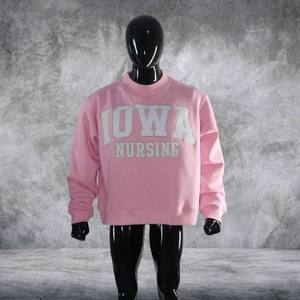Iowa Nursing OEM Women's Heavyweight Mock Neck Sweatshirt Cotton Fleece Custom Streetwear Manufacturer Factory - Product Image 1