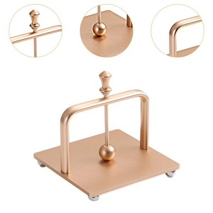 Anillos de Servilleta de Cobre Martillado Hechos a Mano, Decoración Redonda Retro para Mesa de Comedor, Bodas y Fiestas - Product Image 4
