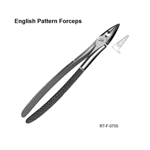 Forceps d'extraction ergonomiques de type anglais en acier inoxydable par Roboz Tech Pakistan - Product Image 5