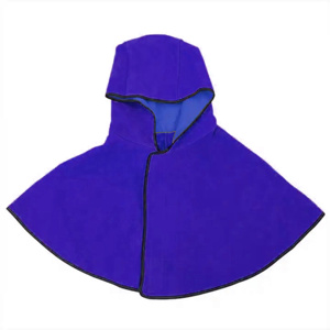 Veste de sécurité en cuir de vachette JNM SAFETY avec capuche et gants, résistante au feu, équipement de soudeur, résistance à la chaleur 500-1000°C, fabriquée au Pakistan - Product Image 5