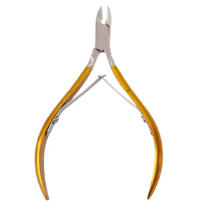 Mirror Polished Gold Coated Cuticle Nipper Professional Stainless Steel High Precision Dead Skin Remover for Salons - Product Image 1