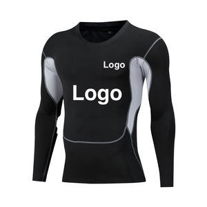 Camiseta de Compresión de Neopreno de Manga Corta Negra para Hombre, sin Cuello, con Estampado Animal, para Vacaciones, Absorbe la Humedad, Ligera, 100% Neopreno - Product Image 1