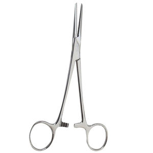 Steel Elbow Lock Scissors Tweezers Hemostatic Forceps Surgical Hair Towel Hold Instruments CE Certified MOL by <b>Blush</b> Surgical - Product Image 5
