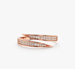 Anillo Clásico de Oro de 14 Quilates con Diamante Redondo de Laboratorio, Certificado por IGI, Joyería Nupcial Atemporal, Regalo de Boda para Mujer - Product Image 3