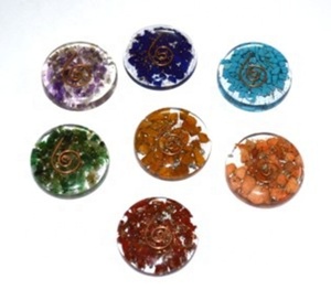 Juego de discos de Chacras de orgona, conjunto de discos en línea, venta - Product Image 1