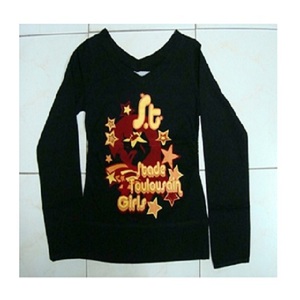 Camiseta 100% de algodón para niñas de alta marca Verano Casual O-cuello Diseño Logotipo personalizado Top Modal ¡Exportación A LA India! ¡Llegará pronto! - Product Image 2