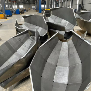 Manufacturer Custom Heavy Metal Parts Sheet Metal <b>Fabrication</b> <b>Service</b> OEM Aluminum Stainless Steel Parts perforated parts - Product Image 3