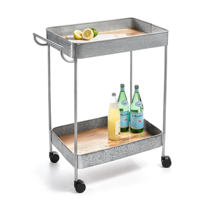 Carrito de Bar Metálico Decorativo para Hotel, Muebles de Hotel, Carrito de Bar de Cocina de Lujo, Carrito de Latón, Carrito de Servicio de Cocina - Product Image 6