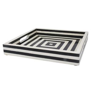 Plateau de service en bois personnalisé de haute qualité, fabriqué à la main, en bois naturel écologique pour la maison ou un restaurant ou un hôtel - Product Image 1