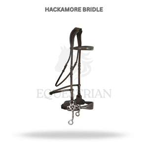 Harnais Hackamore taille standard, harnais anglais sans mors pour le contrôle du cheval - Product Image 2