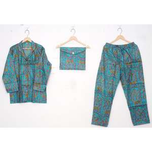 Conjunto de Pijama de Algodón Cómodo para Mujer, Estampado a Mano, Ropa de Dormir, Vestido para Damas de Honor, Tallas Incluidas hasta 5XL para Adultos - Product Image 1