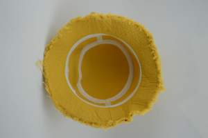 Casquette de pêcheur unisexe de haute qualité en tissu denim mélangé polyester/coton, logo brodé 3D personnalisé, chapeau bob tendance pour tous les jours - Product Image 4