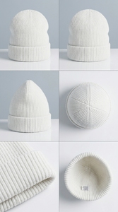 Fashion Fisherman <b>Beanie</b> Cap Plain Knitted Winter <b>Hat</b> Bulk Supplier - Product Image 2