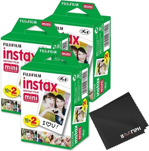 ฟิล์มกล้องอินสแตนท์ Instax Mini: 20 ภาพ (10 แผ่น x 2) - บันทึกความทรงจำได้ทุกที่ทุกเวลา - ครบครันจากบูมฟ์ - Product Image 5