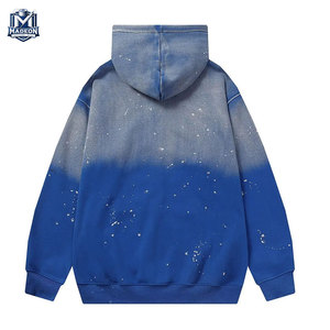 <b>Top</b> Selling Cotton Blended <b>Distress</b> Embroidery Hoodies Wholesale Price Different Color <b>Distress</b> Embroidery Hoodies - Product Image 2