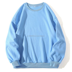 Venta al por mayor de alta calidad liso en blanco impreso cuello redondo deportes hombre personalizado sudadera para hombres transpirable de secado rápido camisa sudaderas con capucha - Product Image 5