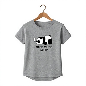 Camiseta de Mujer de Alta Calidad, Tejida en Algodón, Spandex y Silicona, Lavable, con Apliques Personalizados, Etiqueta Impresa, Cuello Redondo, Corte Ajustado, Ecológica - Product Image 2
