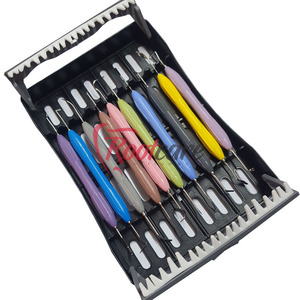 CE Dental Equipment Kit 10pcs Manual Power Steel Composite Filling Restorative Instruments Set Cassette Tool Kit Class I - Product Image 2