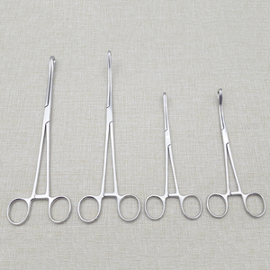 High Quality Medical Stainless Steel Straight Head Elbow <b>Sponge</b> Pliers with Teeth for Cupping Round Pliers 18/25cm Size Optional - Product Image 6