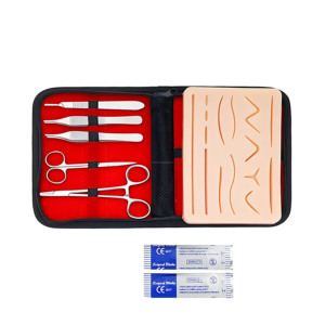 ชุดฝึกหัดเย็บแผลครบชุดสำหรับนักศึกษาแพทย์ ได้รับการรับรองมาตรฐาน CE ISO คุณภาพสูง ผู้ผลิตและจำหน่ายราคาส่ง - Product Image 1