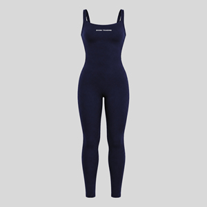 Combinaison de sport unie personnalisée pour femme ZT Sportswear, dos évidé, une pièce, tenue de sport respirante, extensible dans les quatre sens - Product Image 3