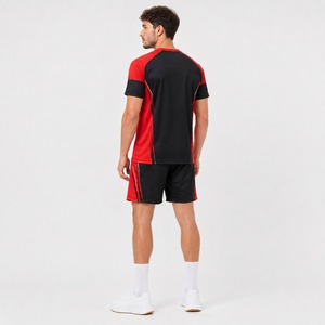 Premium Quality Solid Color <b>Men</b> Volleyball Uniform Breathable Sports Wear Low MOQ In Stock Volleyball Uniform Hot Selling - Product Image 6