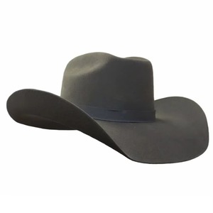 GENERSA SPORTS Chapeau de cowboy noir en polyester unisexe à large bord, décontracté, pour l'extérieur, toutes saisons, taille adulte, circonférence de la tête 50-52 cm - Product Image 2