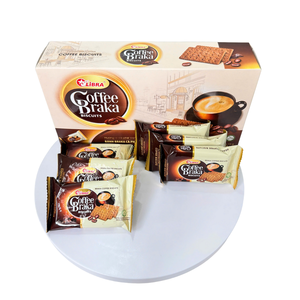 บิสกิตกรอบรสหวาน BRAKA กาแฟ 150 กรัม บรรจุกล่อง ยี่ห้อเวียดนาม ลิบรา ไขมันต่ำ คาร์โบไฮเดรตต่ำ - Product Image 5