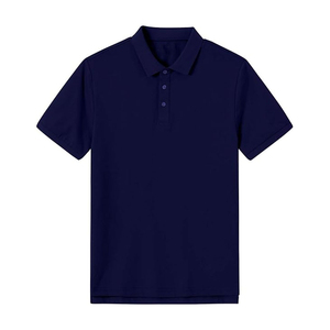 Chemise décontractée pour homme en gros, manches courtes, tissu tricoté infroissable 180g 100% coton, motif uni - Product Image 3