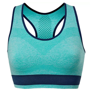 OEM Women Seamless <b>Padded</b> Sports Bra Push Up Cross <b>Back</b> Yoga Fitness Workout Activewear - Product Image 5