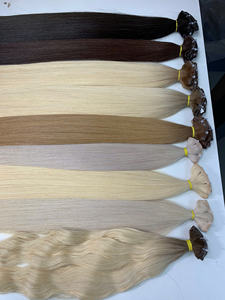 Extensiones de Cabello Genius Weft de Alta Calidad a Precio de Mayoreo, 100g, 28 Pulgadas, Cabello Humano Virgen, Colores Rubios, Liso Natural - Product Image 5