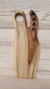 Planche à découper en bois d'acacia unique, très vendue, épaisseur 1,5 cm, écologique, gravée au laser, durable, non toxique, pour la maison, la cuisine et les restaurants - Product Image 4