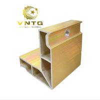 Profil de fenêtre à battant biseauté VNTECH GLOBAL, énergie renouvelable, 14x38mm, nouveau système de montage solaire en aluminium pour joint d'angle