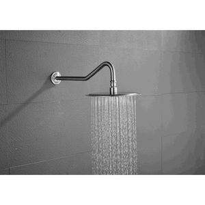 17.3 In. Stainless Steel Shower Arm Bathroom Faucet Accessory - Product Image 5