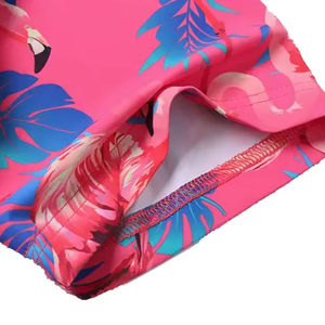 Camiseta Polo Personalizada con Estampado de Flamencos para Hombre, Camiseta Casual de Golf de Manga Corta Transpirable de Poliéster para Verano, Suministro al por Mayor OEM - Product Image 3