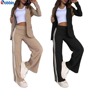 Conjuntos Deportivos para Mujer Más Vendidos, Moda de Invierno, Ropa Urbana para Mujer, Conjunto de 2 Piezas, Color Sólido Informal, Cintura Elástica - Product Image 6