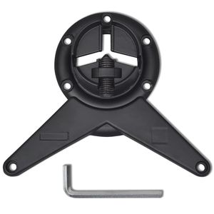 Juego de 4 Patas Ajustables de Hierro Negro para Muebles, 34.3 Pulgadas de Altura, para Mesas - Product Image 4