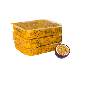 Fruta de la Pasión Congelada IQF Sin Semillas de Primera Calidad, Suministrada por Fabricante Vietnamita, Empacada en Bolsas de Varios Tamaños - Product Image 1