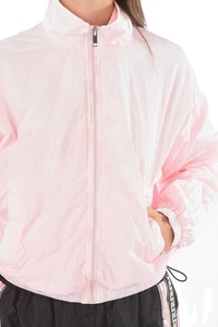 Chaqueta Deportiva Ligera Cortavientos para Mujer, Chaqueta de Nailon Personalizada de Talla Grande para Verano - Product Image 4