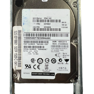 00y8861 0w1160 00y8859 600g 10k sas 2.5 ds3512 हार्ड ड्राइव - Product Image 2
