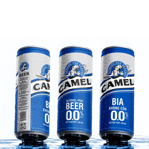 Bière sans alcool CAMEL en canette, style champagne, 0% d'alcool, 330ml, qualité supérieure, vente en gros, export en vrac - Product Image 2
