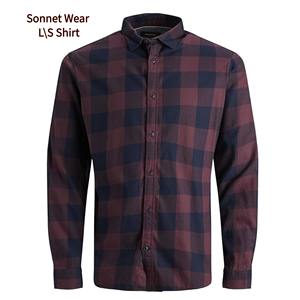 Camisa de manga larga con estampado AOP para hombre - Product Image 2