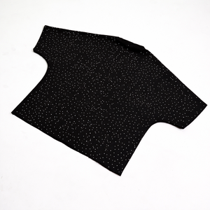 T-shirt décontracté surdimensionné pour homme, style streetwear, avec motif graphique inspiré du hip-hop et des strass. - Product Image 6