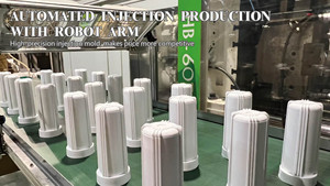 Cartouche de filtre à eau manuelle à osmose inverse de 10 pouces, blanche, OEM/ODM, en polypropylène PP, filetage NPT 1/4\", boîtier en plastique, usage domestique - Product Image 4