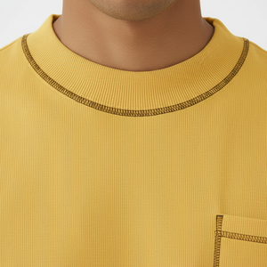 Conjunto de Camiseta y Pantalones Cortos de Verano para Hombre, Estampado Informal, Transpirable, de Poliéster y Algodón, 2 Piezas, Manga Corta, para Fin de Semana - Product Image 2