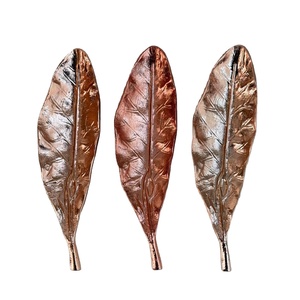 Ensemble de 3 bols de fruits secs en aluminium de haute qualité à prix incroyable avec finition en cuivre pour l'occasion de fête - Product Image 1