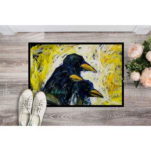 Nouveau tapis de porte intérieur/extérieur antidérapant 18H X 27W tapis d'entrée avant lavable à poils bas - Product Image 2