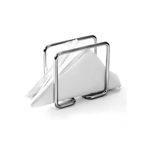 Elegant Contemporary Metal Napkin Stand For Dining Table And Kitchen Stylish <b>Tissue</b> Stand For Home Office And Restaurant - Product Image 4