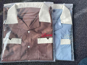เสื้อยืดคอกลมแขนสั้นผู้ชาย ทรงปกติ สีพื้น ผ้าคอตตอนเจอร์ซีย์ ถักทอแบบลำลอง - Product Image 2