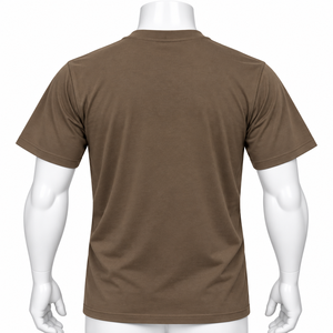 เสื้อยืดสตรีทแวร์คุณภาพสูง ปรับแต่งโลโก้ด้านหน้า แขนสั้น เนื้อผ้าหนา 100% ผ้าฝ้าย สำหรับผู้ชาย สวมใส่สบาย เป็นมิตรกับสิ่งแวดล้อม ระบายอากาศได้ดี - Product Image 6